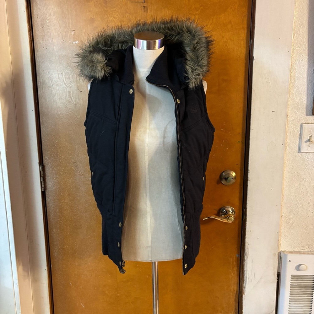 Adidas Essentials Down Vest With Removable Hood. … - image 4